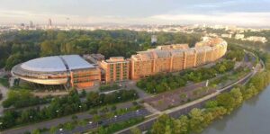 La Cité internationale de Lyon, photo de l'école internationale d'architecture de Lyon
